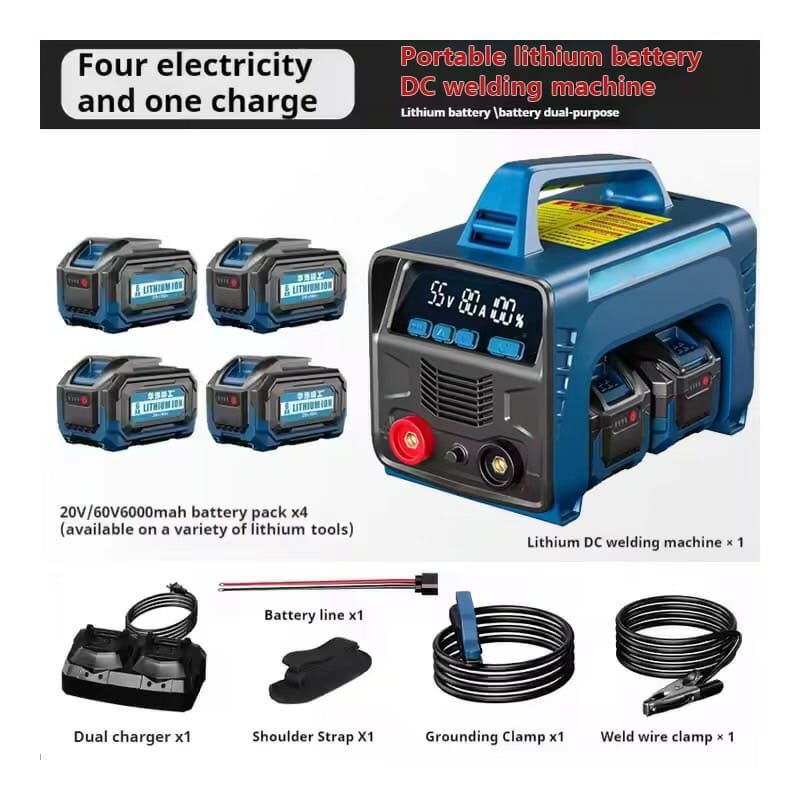 ตู้เชื่อมแบตเตอรี่ แบตเตอรี่ 4 ก้อน